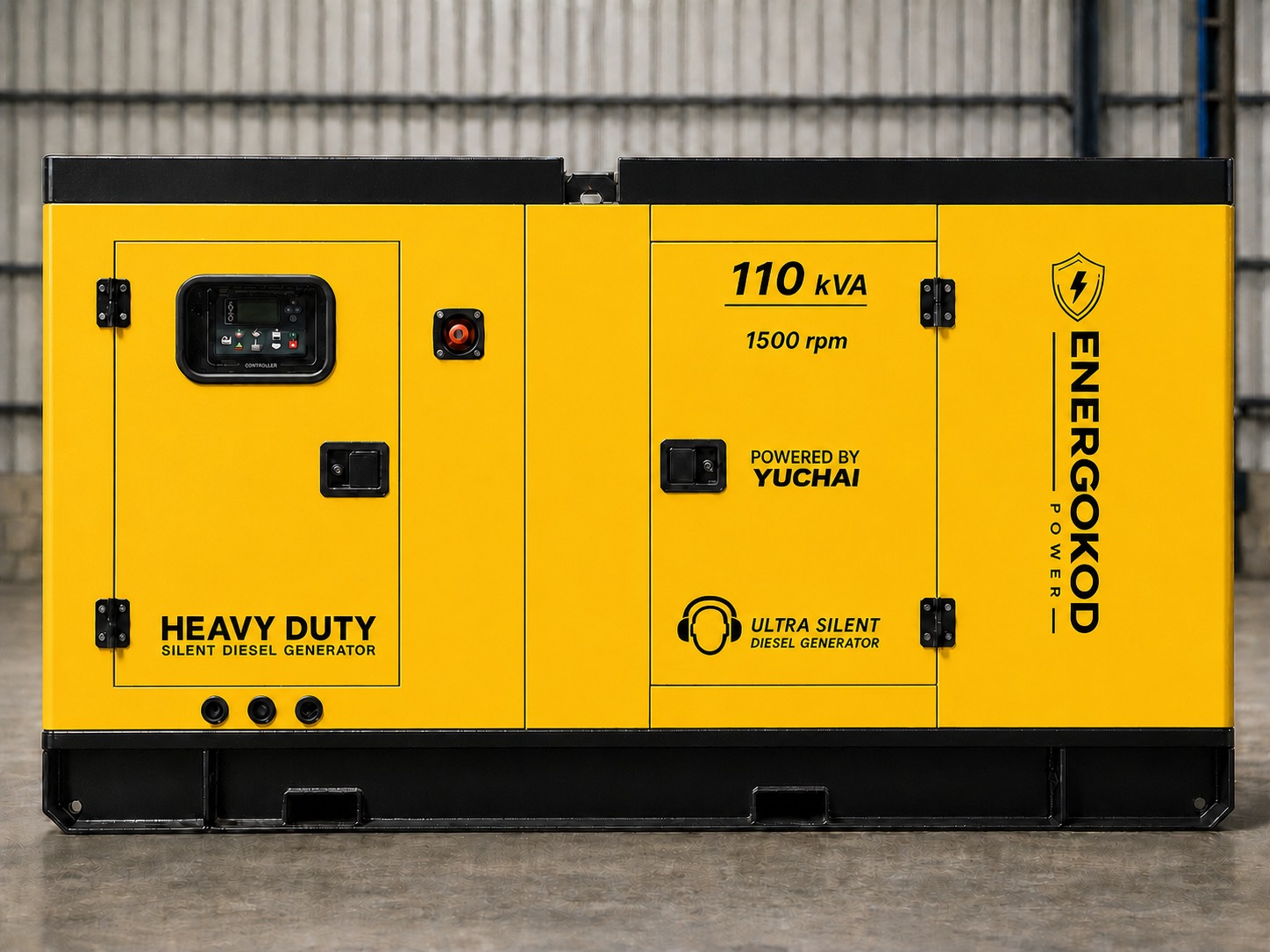 ENERGOKOD POWER 110 кВА на двигателе Yuchai
