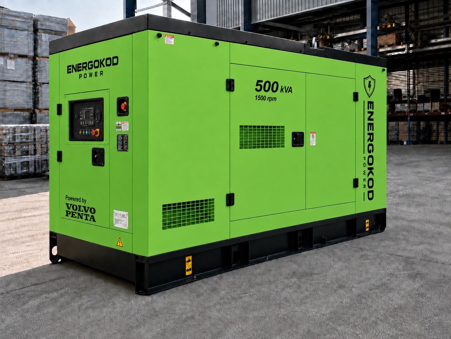 ENERGOKOD POWER 500 кВА на двигателе Volvo Penta